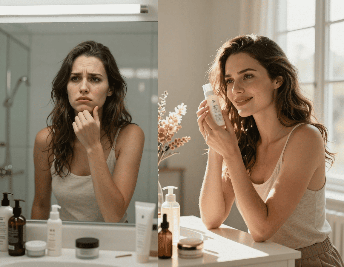 She Switched To Natural Makeup… And Her Skin Changed In 7 Days