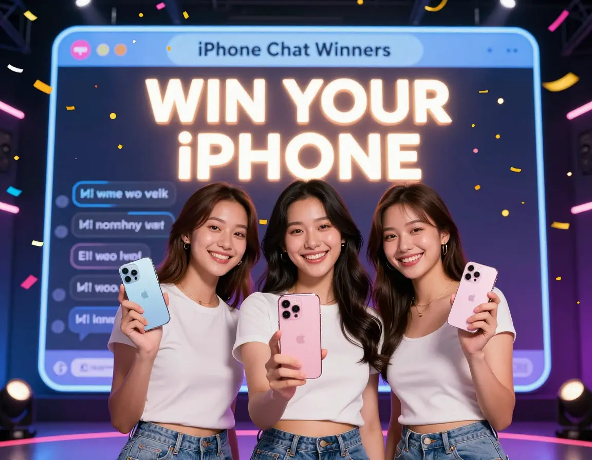 10 iPhones Being Won in Chat Today
