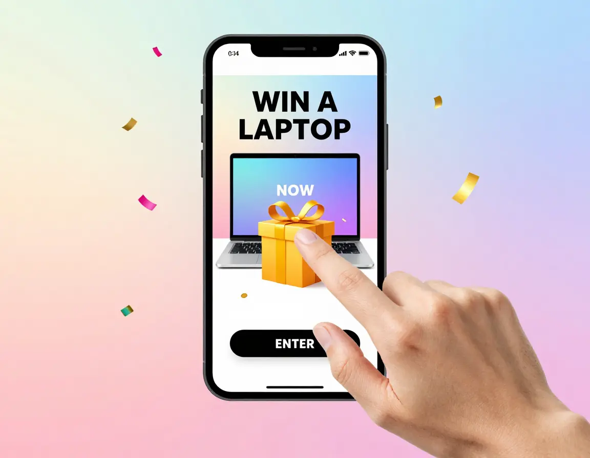 Your Chance to Win a Free Laptop Starts Now