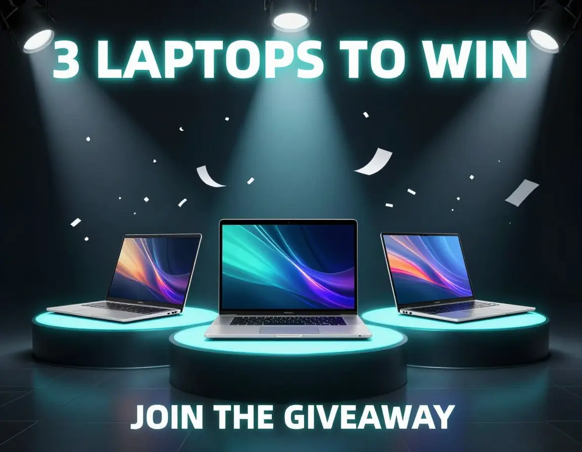 Your Chance to Win a Free Laptop Starts Now